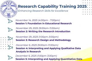 Research Capability Training 2025